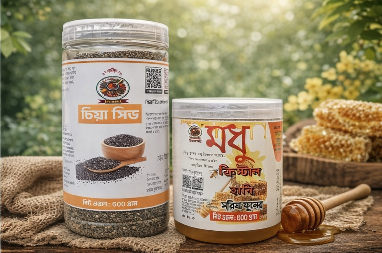 চিয়াসিড ৫০০ + ক্রিস্টাল হানি ৫০০